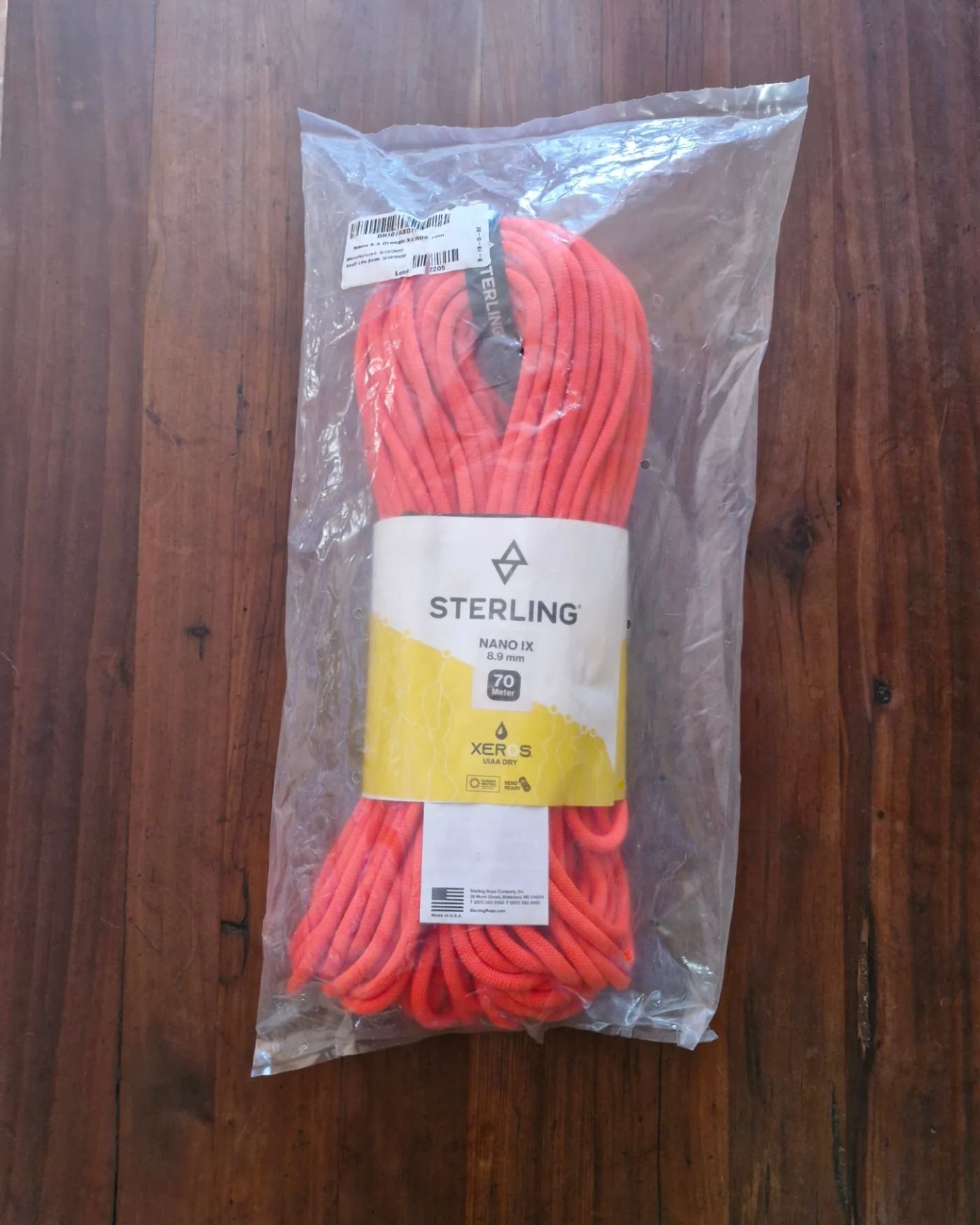 Sterling Rope Nueva Sellada