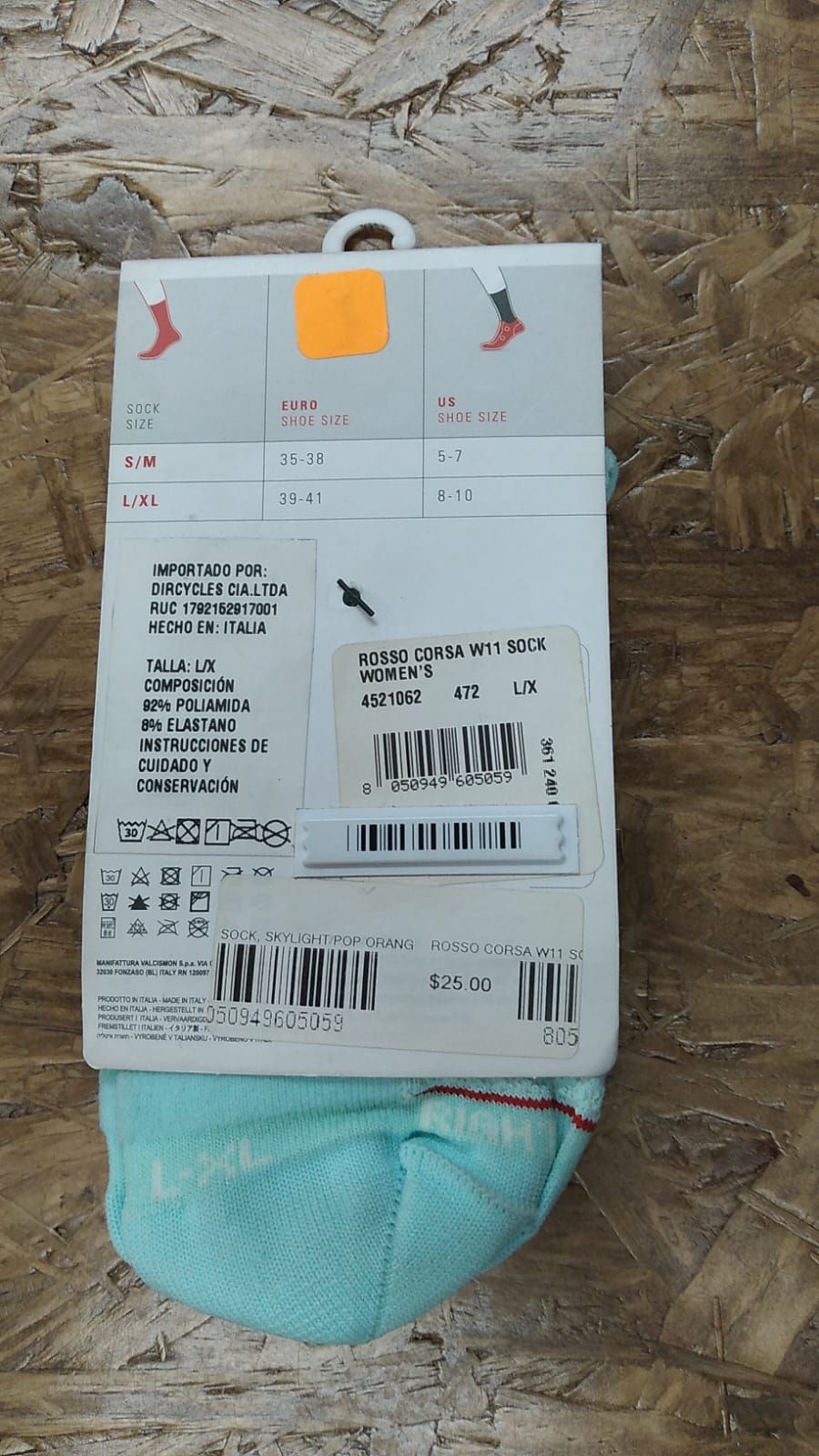 Castelli Rosso Corsa W11 Sock Women´s L/X