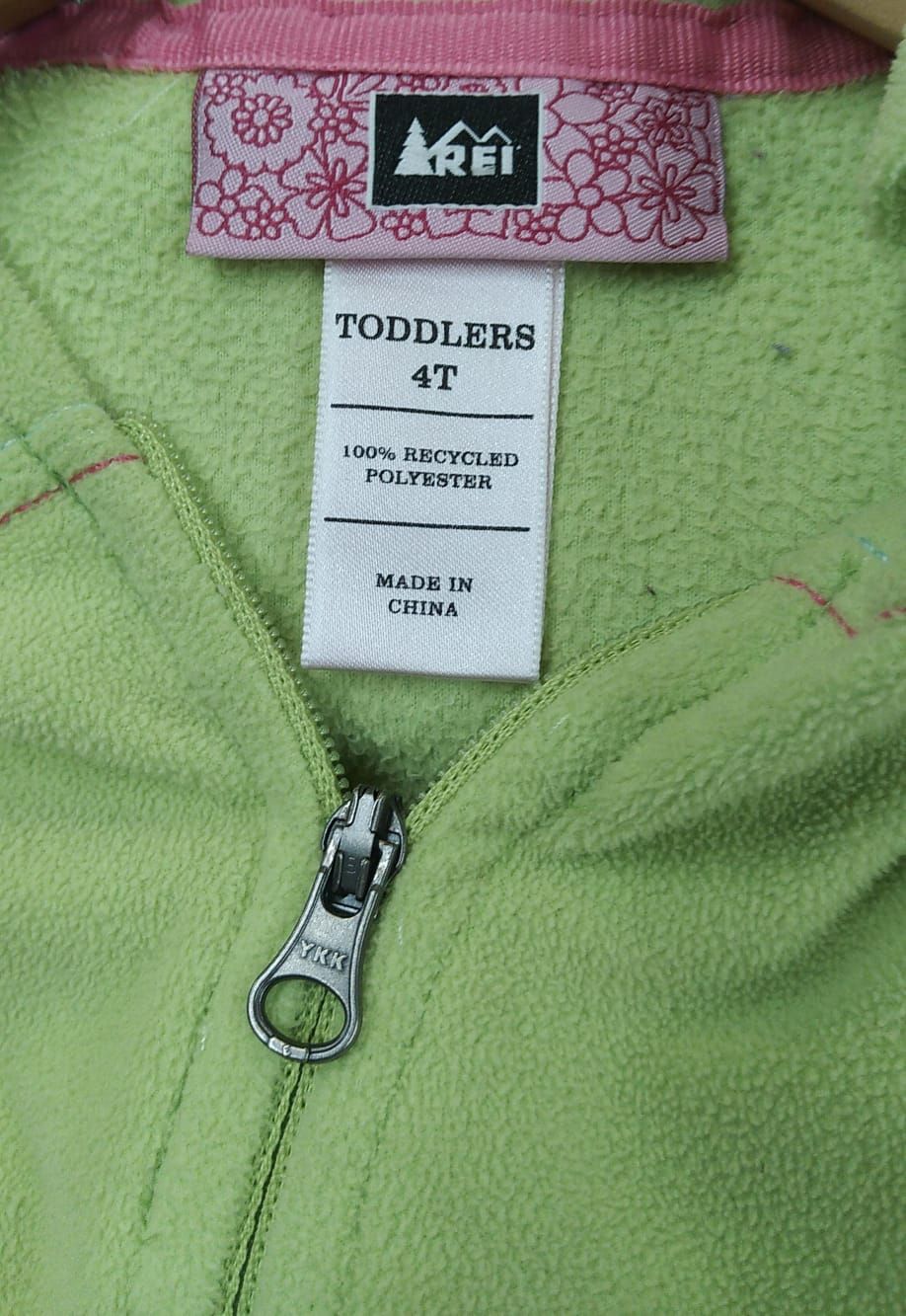 Rei Co-Op Saco Térmico Niña Toddlers Verde - Mariposa