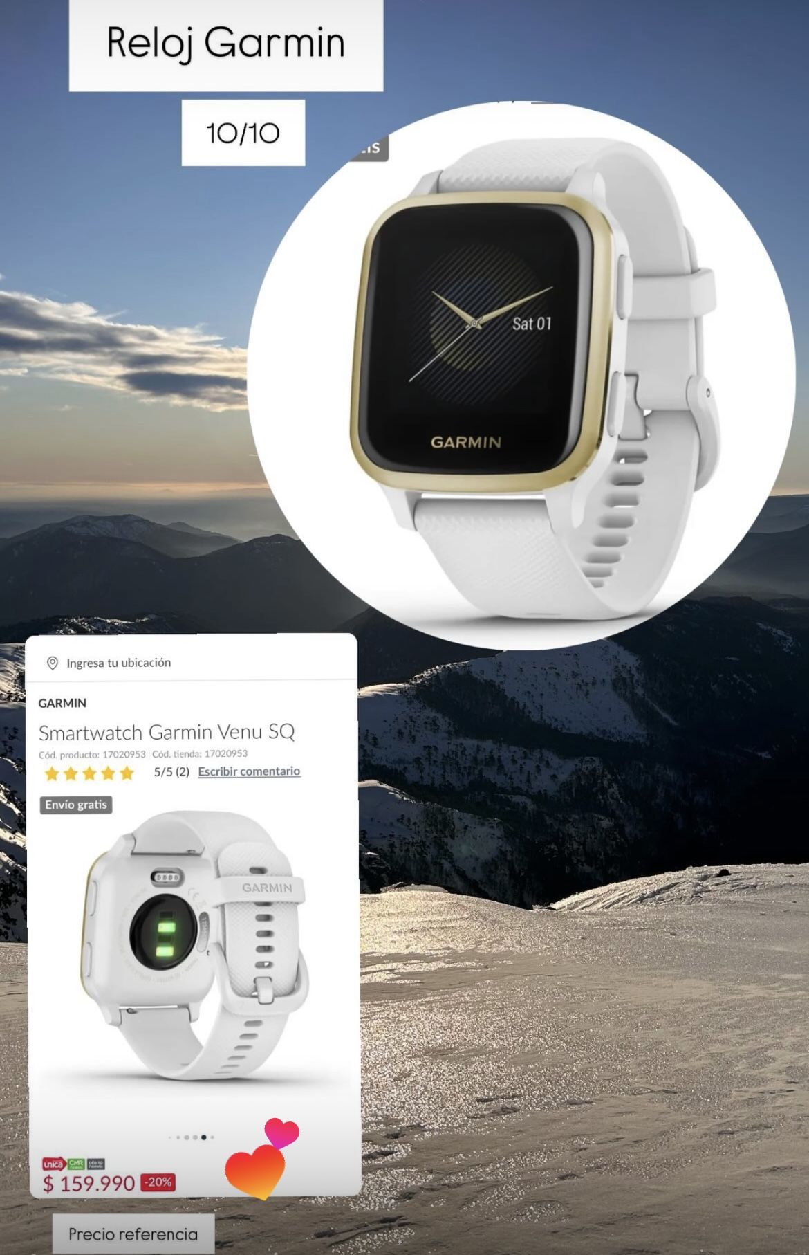 Garmin Reloj Venu Sq