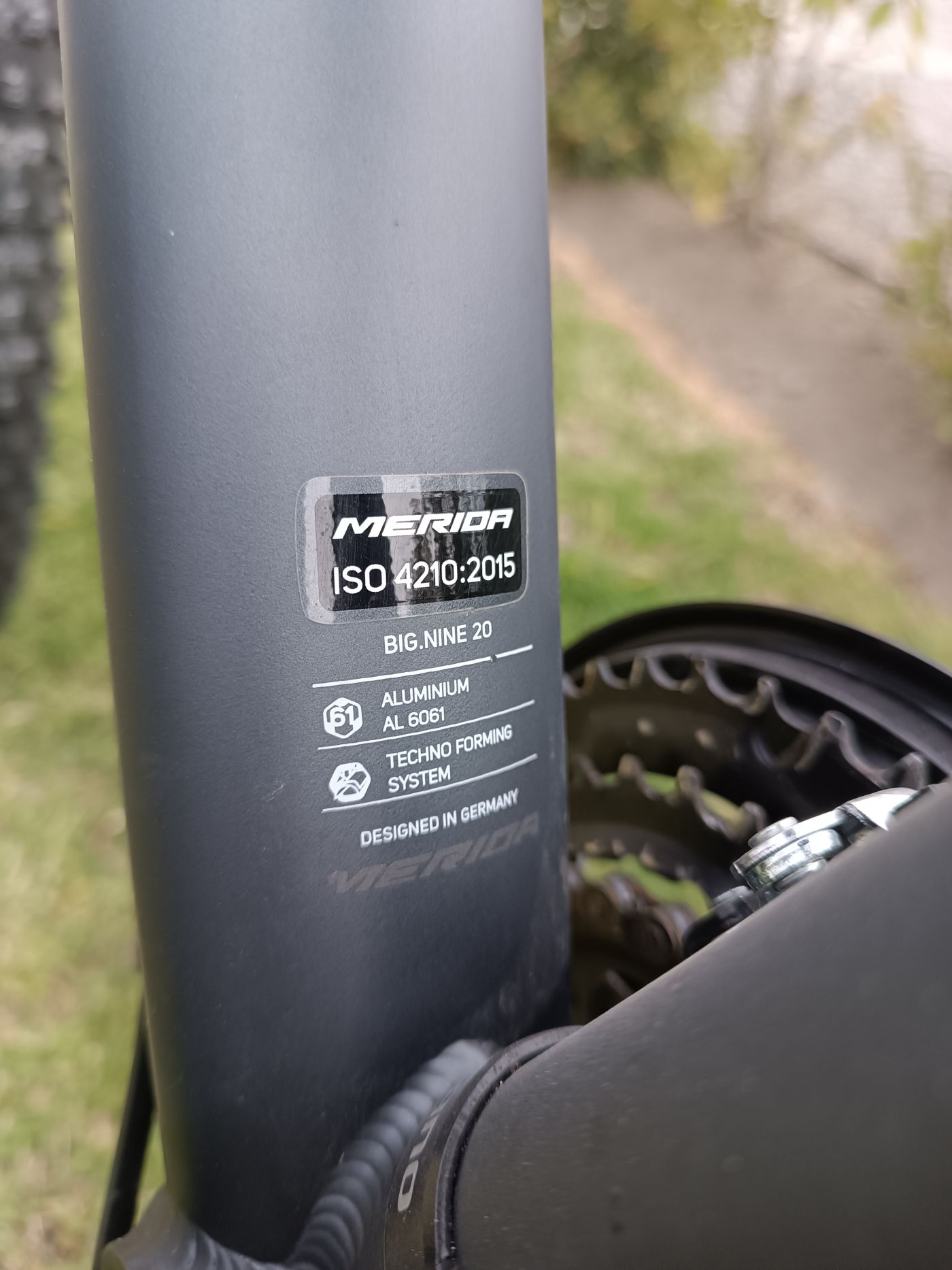 Merida Bikes Big.nine 20-D Matt Anthracite