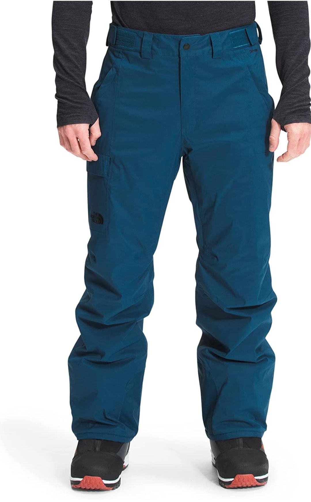 The North Face The North Face Mens Blue Hiking Seymore Insulated Snow Pants Size Large