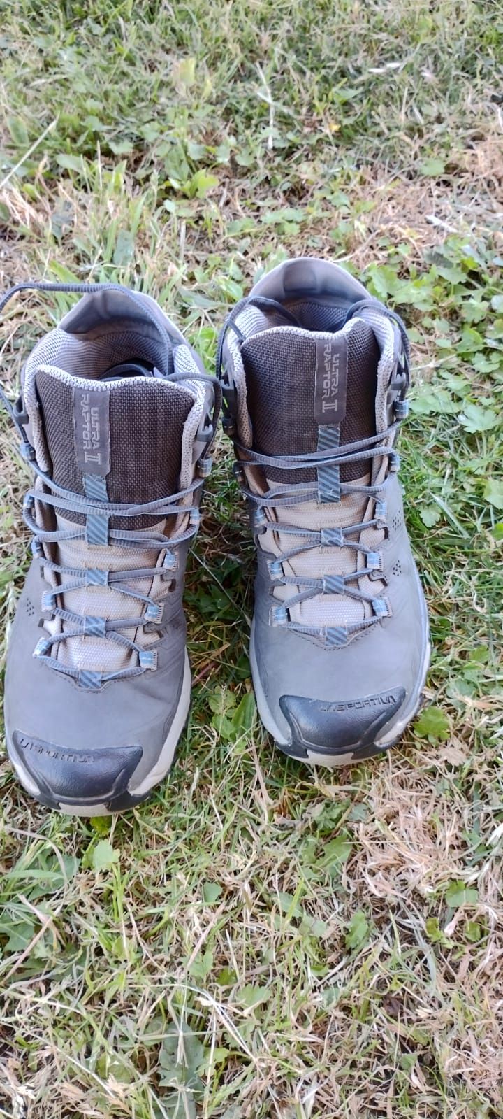 La Sportiva Ultra Raptor Ii Mid Leather Gtx Woman Carbon/Atlantic