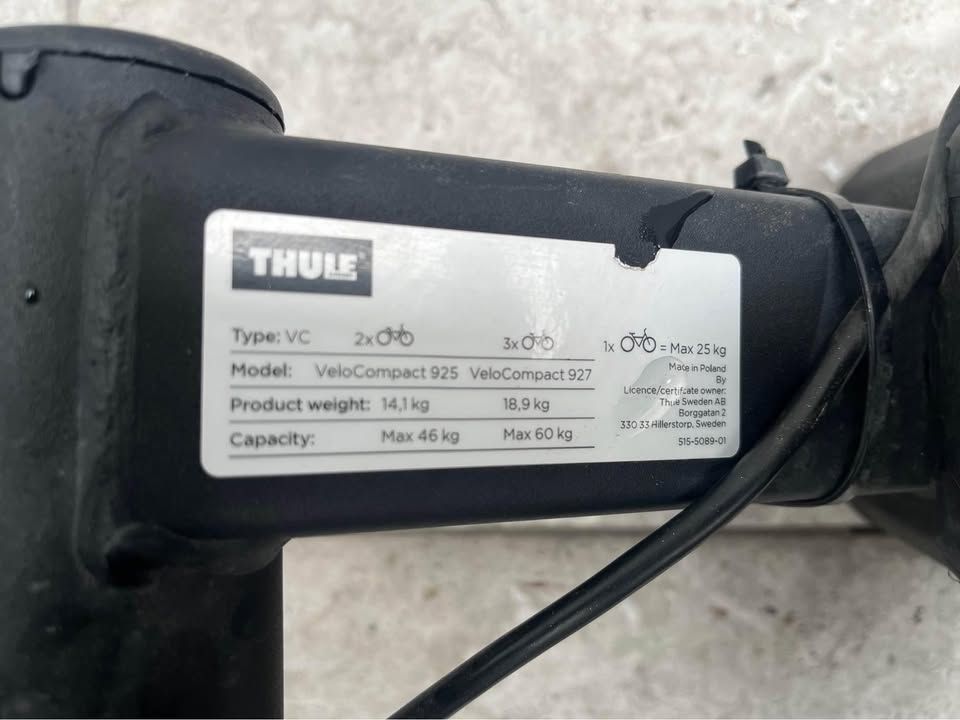 Thule Velocompact 927