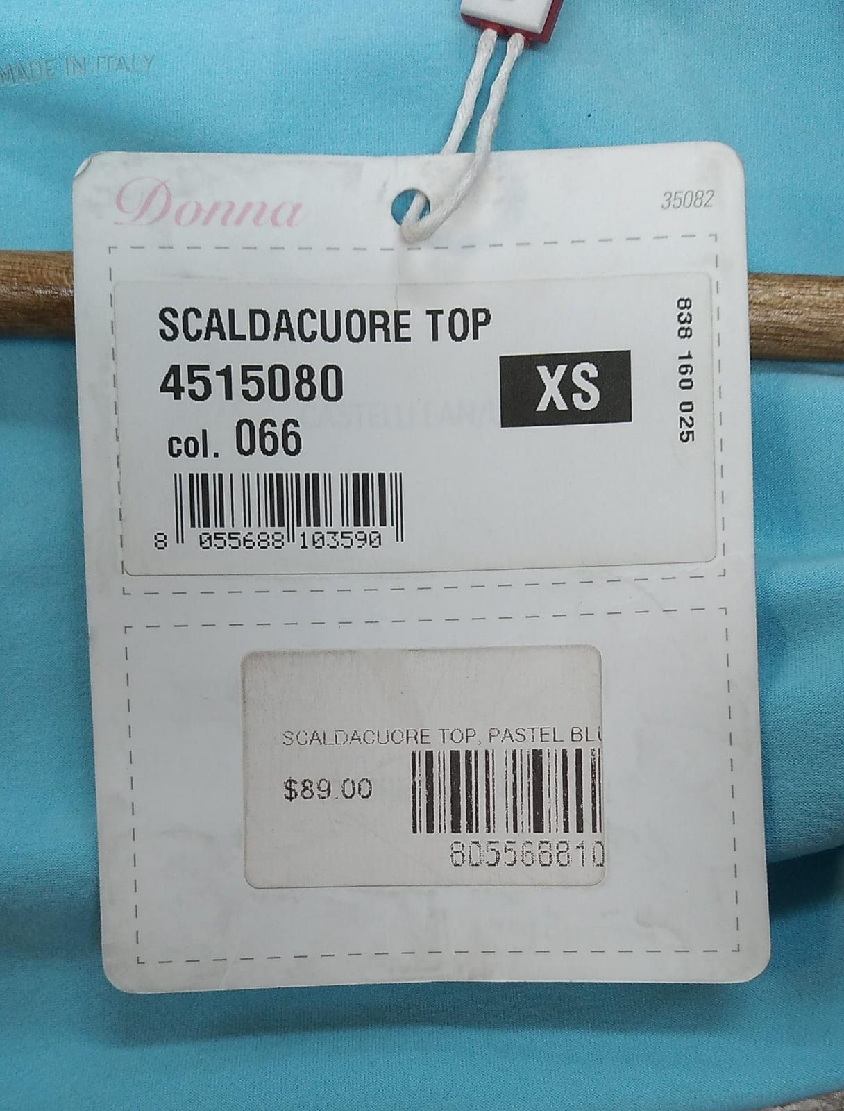 Castelli Scaldacuore Top 4515080 Xs