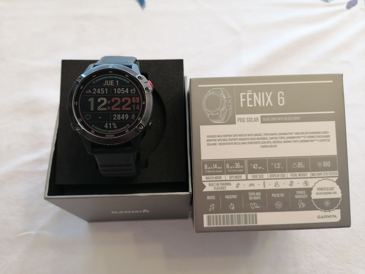 Garmin Garmin Fenix 6 Pro Solar