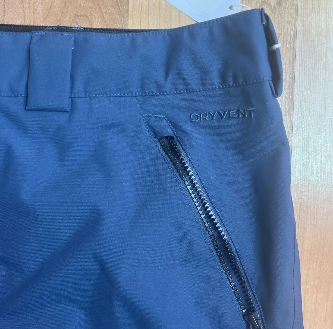 The North Face The North Face Mens Blue Hiking Seymore Insulated Snow Pants Size Large