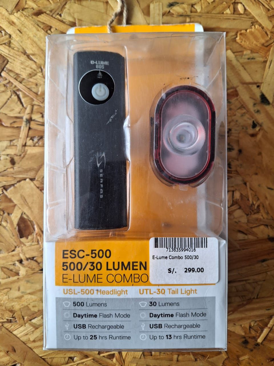 Serfas E-Lume Combo 500/30
