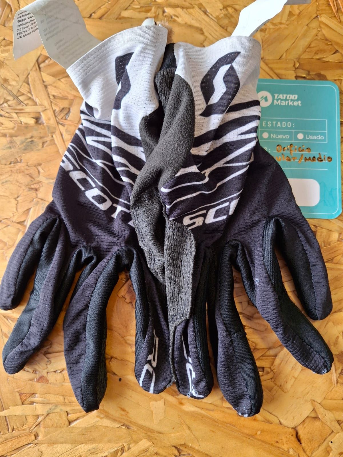 Scott Glove Rc Pro Lf Black/White S