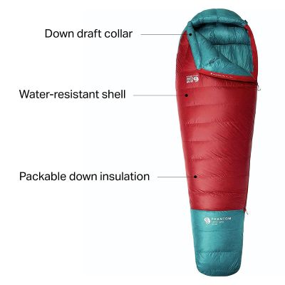 Mountain Hardwear Phantom Sleeping Bag: 15F Down - Mountain Hardwear (-9°C)