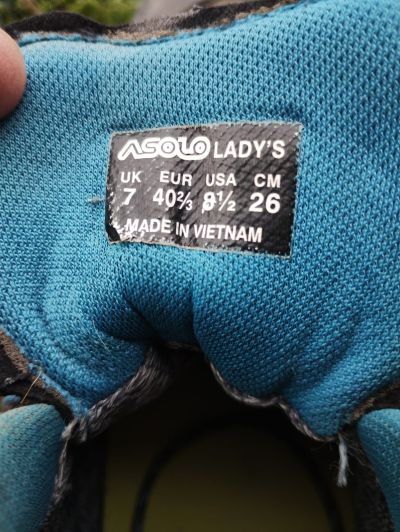 Asolo Eldo Mid Lth Gv Ml Graphite/Blue
