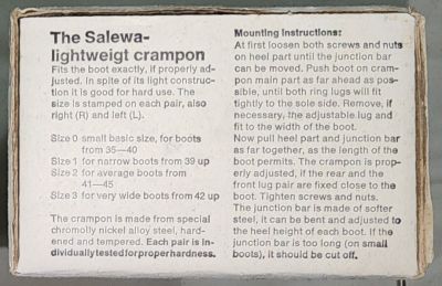 Salewa Crampones