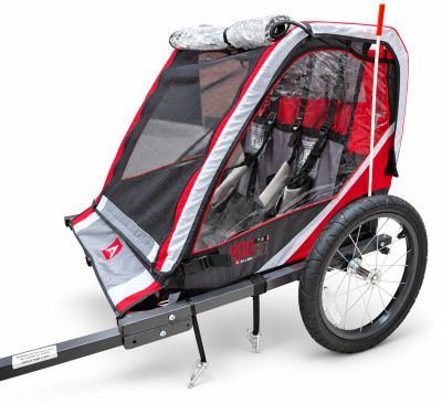 Allen Remolque Infantil Para Bicicleta 2 Niños Allen Sports