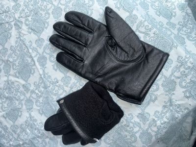 Otra Guantes, Térmicos, Vintage De Cuero Legítimo.