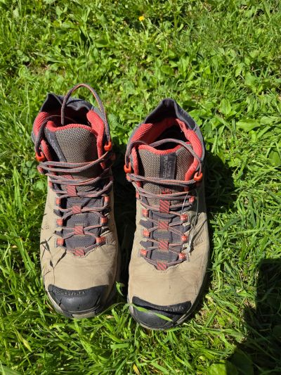 La Sportiva La Sportiva Ultra Raptor Ii Mid Leather Gtx Woman Moon/Paprika