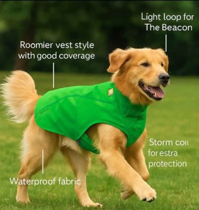 Ruffwear Chaleco Para Perro Ruffwear Talla L Impermeable