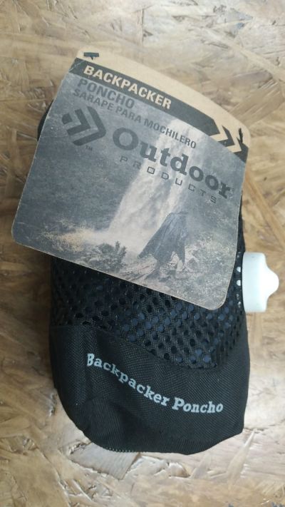 Backpacker's Pantry Poncho Sarape Para Mochilero