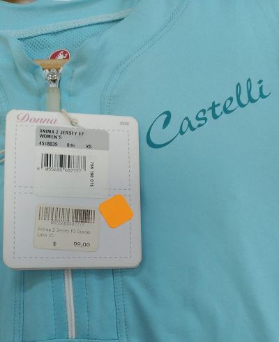 Castelli Anima 2 Jersey Fz Women´s / Glacier Lake