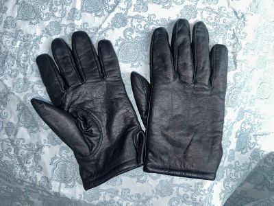 Otra Guantes, Térmicos, Vintage De Cuero Legítimo.