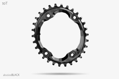 Absolute Black Oval N/W 96 Bcs Chainring Para Shimano Xtr M9000 M9020) 32T