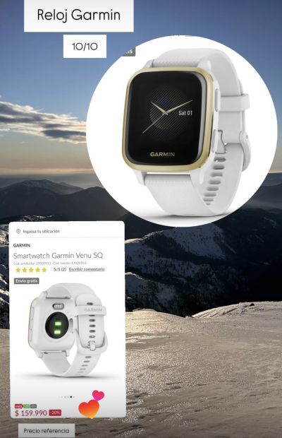 Garmin Reloj Venu Sq