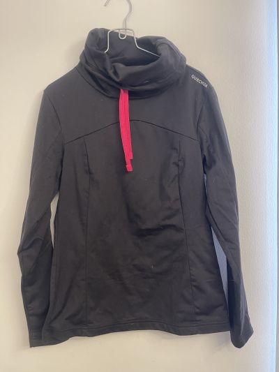 Quechua Buzo Térmico Quechua Negro Con Fucsia