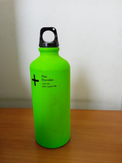 Providus Aluminium Flask 600 Ml Green Fluo