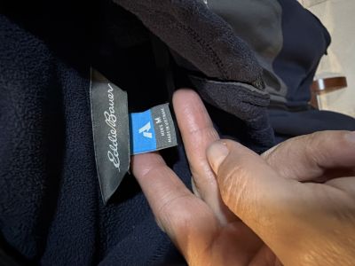 Eddie Bauer Chompa Fleece Azul