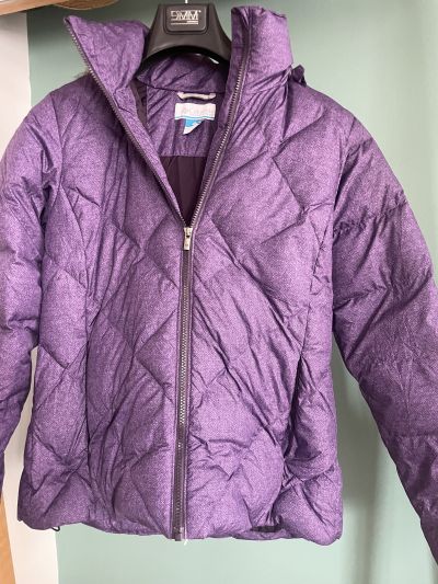 Columbia Chompa Plumas Con Capucha