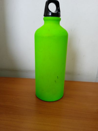 Providus Aluminium Flask 600 Ml Green Fluo