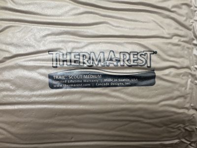 Otra Colchón Autoinflable Therm-A-Rest Trail Scout Medium Original 🔥⛺