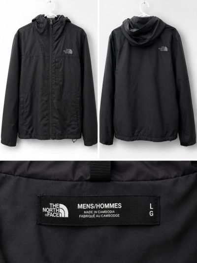 The North Face Chompa Impermeable Con Capucha