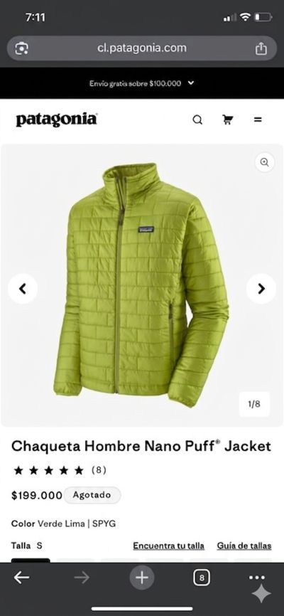 Patagonia Nanopuff Jacket
