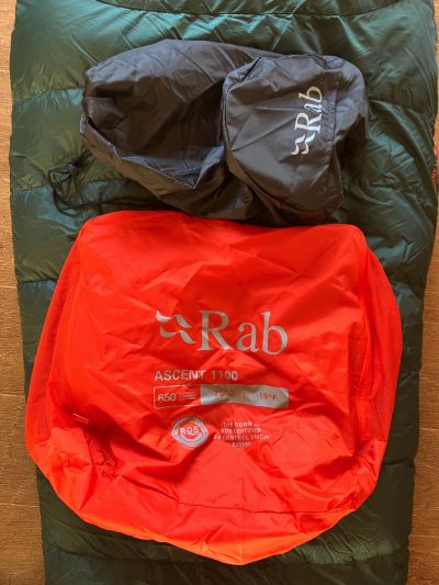 Rab Ascent 1100 Down Sleeping Bag (-25C)