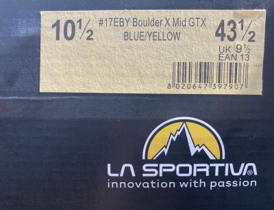 La Sportiva Boulder X Mid Gtx