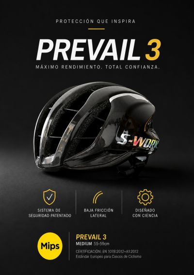 Specialized Sworks Prevail 3 Black