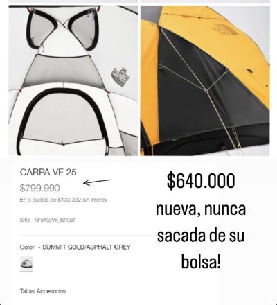 The North Face Carpa Ve 25