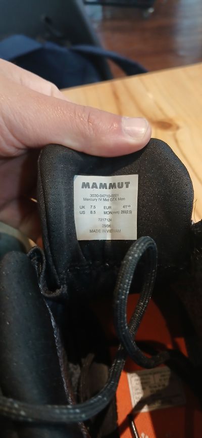 Mammut Zapato Trekking Mammut Mercury Mid Gtx
