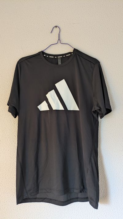 Adidas Camiseta Para Correr Color Negra