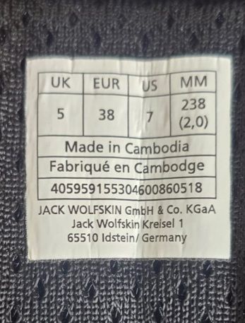 Jack Wolfskin Zapatos