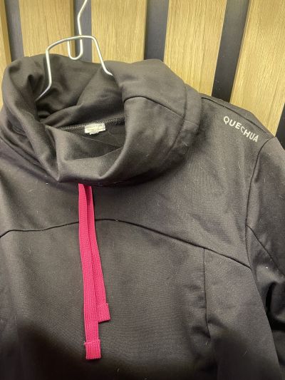 Quechua Buzo Térmico Quechua Negro Con Fucsia