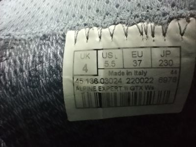 Lowa Alpine Expert Ii Gtx Ws Türkis/Eisblau